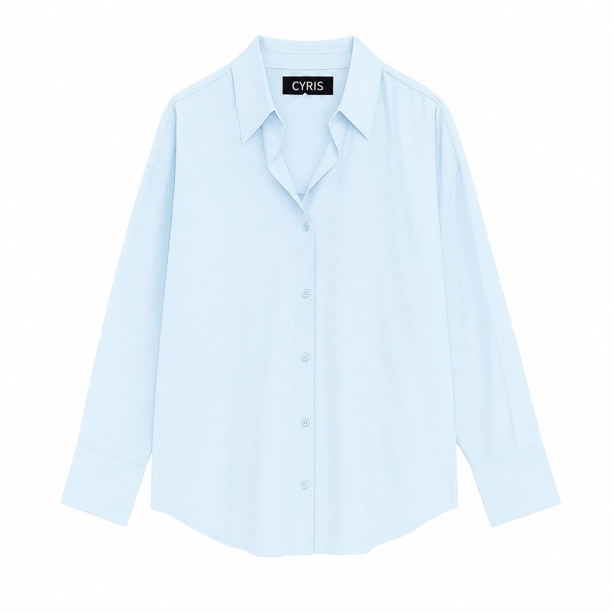 Sky blue Button-Down Shirt