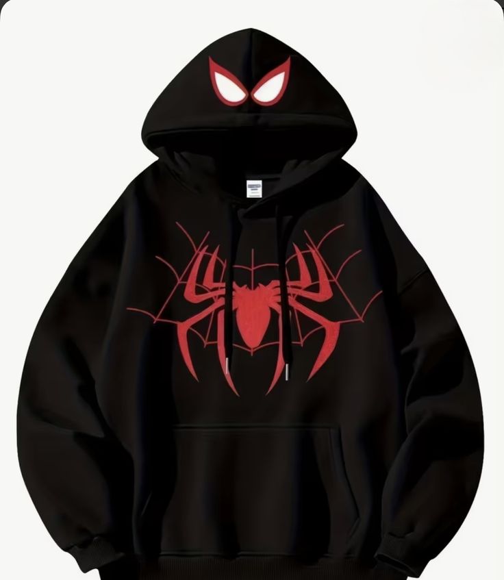 Spider Graphic Hoodie