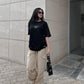 Street Luxe: Oversized Tee & Utility Cargo Set