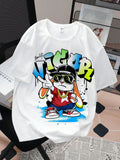 Street Gamer Tee – Retro Vibe White