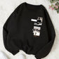 Black Street Photography Graphic Sweatshirt