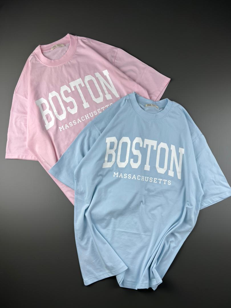 Boston combo Pastel Street Tees