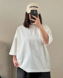 CYRIS Oversized Tee – Pure White