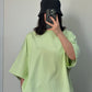 CYRIS Oversized Tee – Lime Green