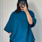 CYRIS Oversized Tee – Ocean Navy