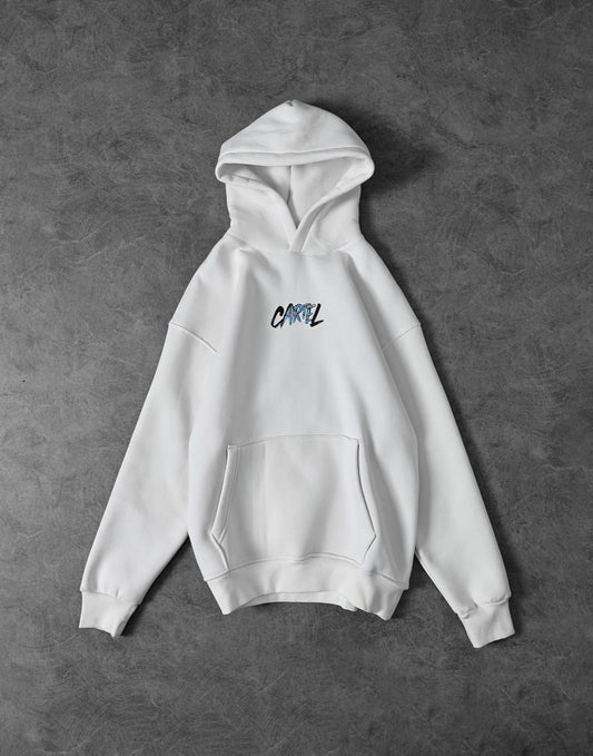 CARTEL Loyalty Statement Hoodie – White