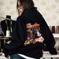 Urban Ride Graphic Hoodie – Black