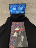 Horse & Flag Art Hoodie