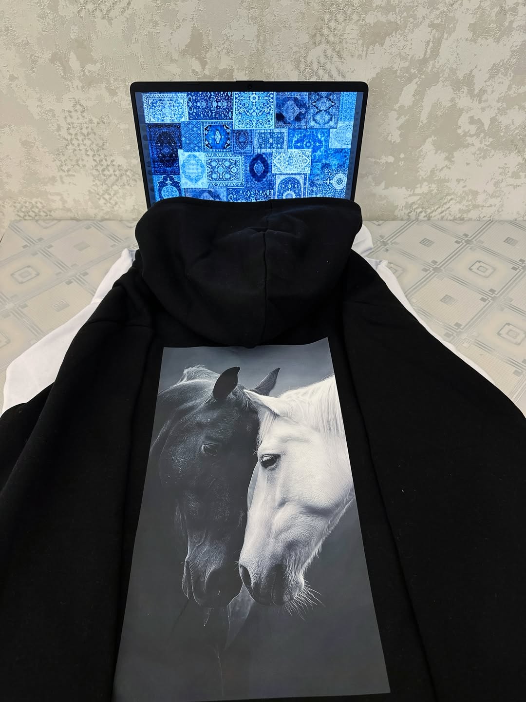 White Horse Fantasy Hoodie