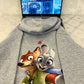 Cute Fox & Bunny Cartoon Hoodie