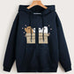 We Bear Bear Family Zipper Hoodie – Navy Blue