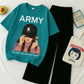ARMY Girl Graphic Set- Teal