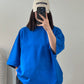CYRIS Oversized Tee – Electric Blue