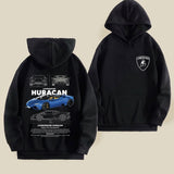Lamborghini Huracán Graphic Hoodie – Supercar Street Style Hoodie
