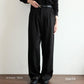 Black High-Waist Wide-Leg Pants – Timeless Formal Essential