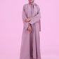 Basic Kimono Style Abaya - Nude Pink