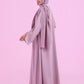 Basic Kimono Style Abaya - Nude Pink