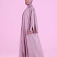Basic Kimono Style Abaya - Nude Pink