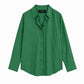 Common Green Button-down Shirt