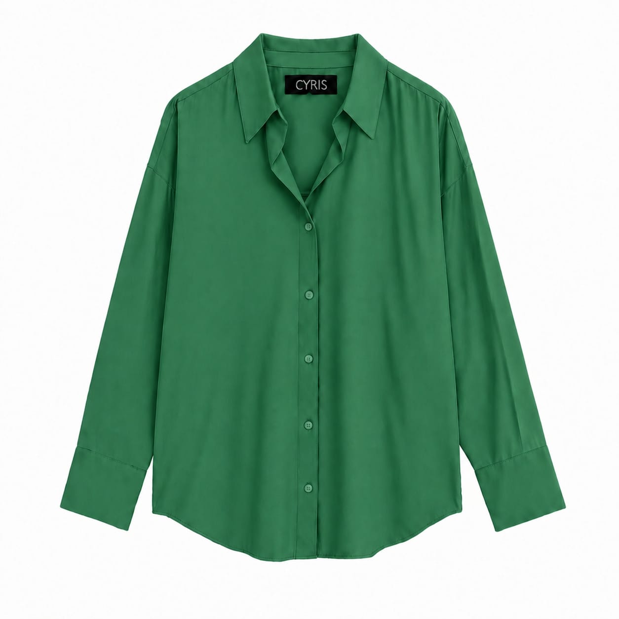Common Green Button-down Shirt