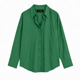 Common Green Button-down Shirt