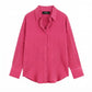 Fuchsia pink Button-Down Shirt