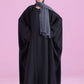 Flowy Farasha Cut Abaya - BLack