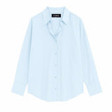 Sky blue Button-Down Shirt