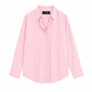 Baby pink button-down Shirt