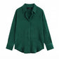Emerald Green Button-down Shirt