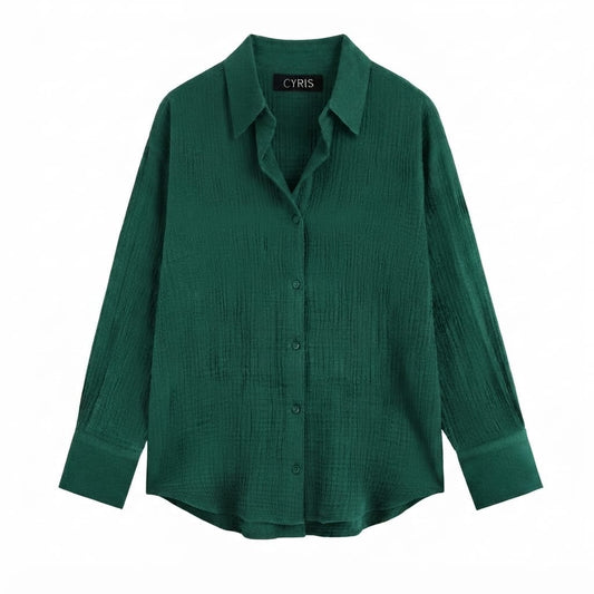 Emerald Green Button-down Shirt