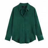 Emerald Green Button-down Shirt
