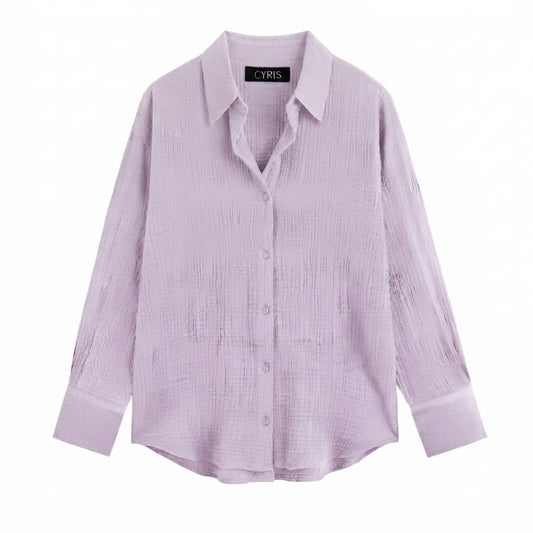 Lavender button-down Shirt