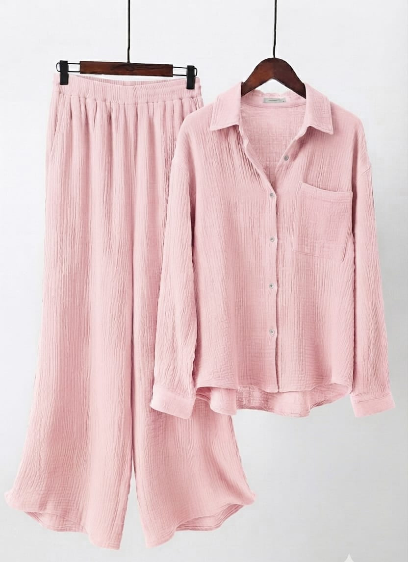 Baby Pink Co-Ord Set