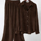 Brown Co-Ord Set