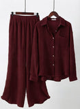 Burgundy Co-Ord Set
