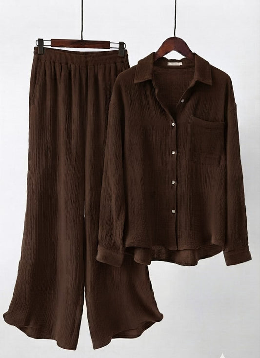 Brown Co-Ord Set