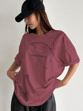 The Butterfly Quote (Maroon) Combo